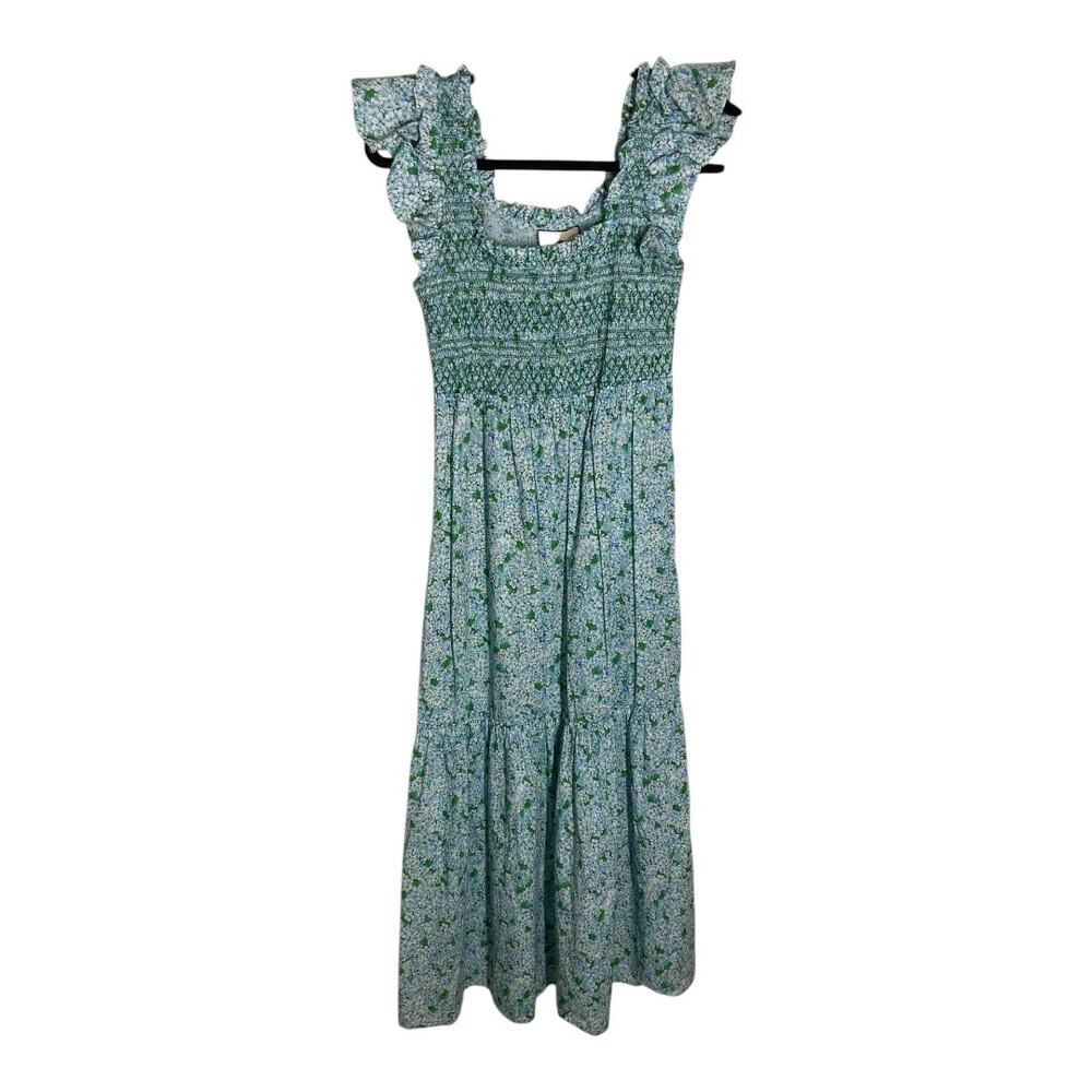 Tuckernuck Smocked Flutter Sleeve Midi Dress